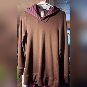Patagonia 100% Merino Wool Long Sleeve Hooded Sweater